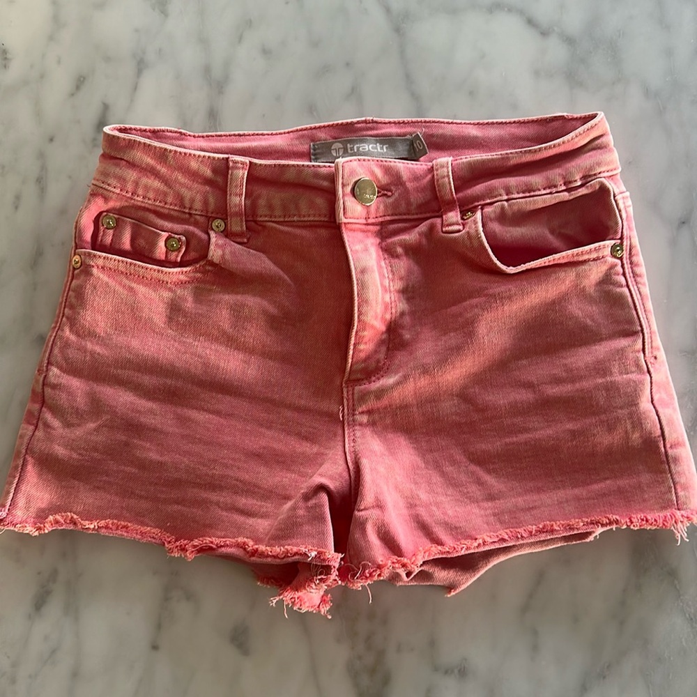Girls Tractr Cutoff Jean Shorts size 10